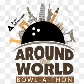 Around The World Bowl A Thon Logo Color - Around The World Logo Clipart