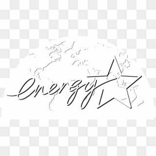 Energy Star Logo Black And White - Drawing Clipart