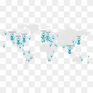 Ics Around The World - Cyclone Map Of The World Clipart