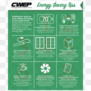 Ee Tips - Energy Saving Tips Clipart