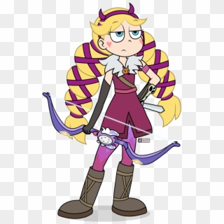 So Her Wand Turns Into A Bow - Star Vs The Forces Of Evil Wands Clipart