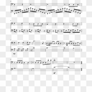 The Forces Of Evil Opening Theme Sheet Music 2 Of 2 - Star Vs The Forces Of Evil Opening Theme Song Music Clipart