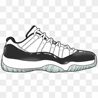 Air Jordan 11 Low “concords” - Sneakers Clipart
