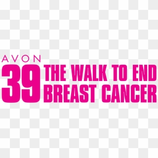 Avon Full Logo Web - Avon Walk For Breast Cancer Logo Clipart
