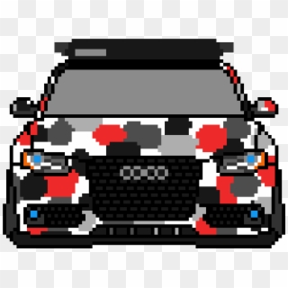 Audi A4 Pixel Art , Png Download - Car Clipart