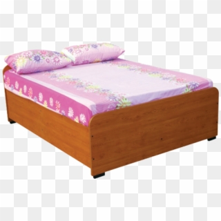 322, Double Bed Box Type - Bed Frame Clipart