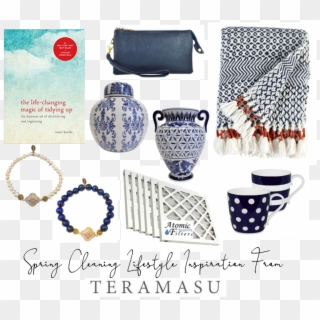 Spring Cleaning Lifestyle Inspiration From Terama Teramasu - Blue And White Porcelain Clipart