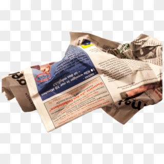 Newspaper Png Transparent Images - Crumpled Newspapers Clipart