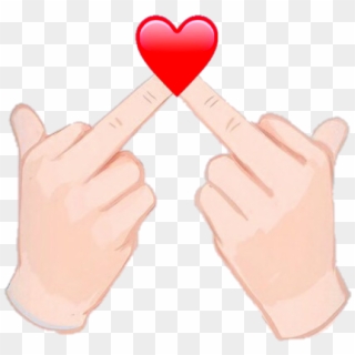 #fuckyou #love #heart #hands #stickers - Sacando El Dedo Medio Clipart