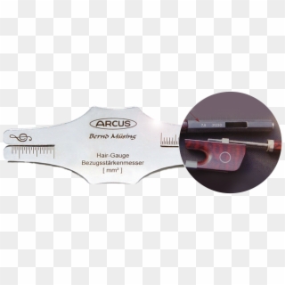 Own The Arcus Hair Gauge To Make Sure They Will Put - Label Clipart