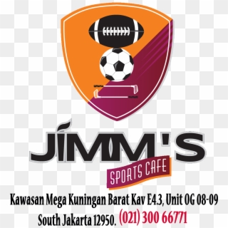 Jimms Sports Cafe - Kick American Football Clipart