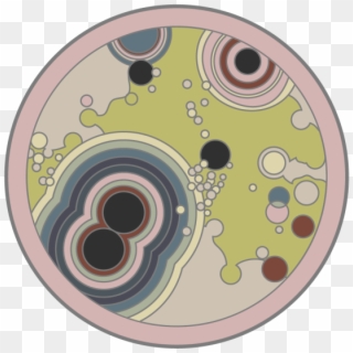 Gerard Way Germs Enamel Pin - Circle Clipart