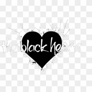 Black Hearts Png - Heart Clipart