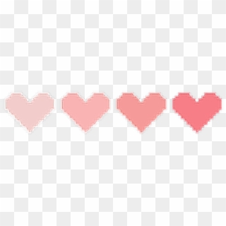 #hearts #heart #pixel #pink #tumblr #pixelart #corazones - Heart Clipart