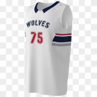 Wolves Custom Dye Sublimated Basketball Uniform - Sports Jersey Clipart
