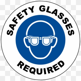 Safety Glasses Required Floor Sign - Высшая Школа Экономики Лого Clipart