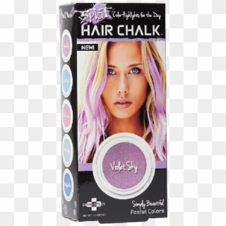Splat Hair Chalk - Splat Dusty Rose Hair Chalk Clipart
