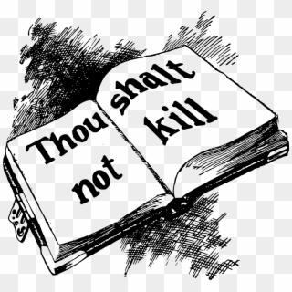 Ten Commandments The Part - Thou Shalt Not Kill Clipart