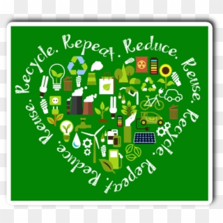 Reduce Reuse Recycle Repeat Clipart