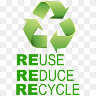 Recycle, Reduce, Reuse - Graphic Design Clipart