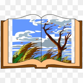 Oak Tree And The Reeds Clipart
