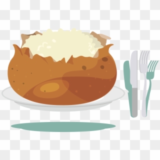 Baked Potato Png Clipart