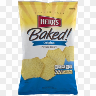 Herr's Baked Potato Crisps, 9 Oz - Potato Chip Clipart