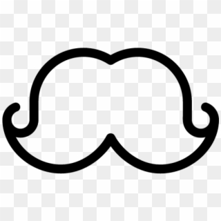 Moustache Line Drawing Clipart