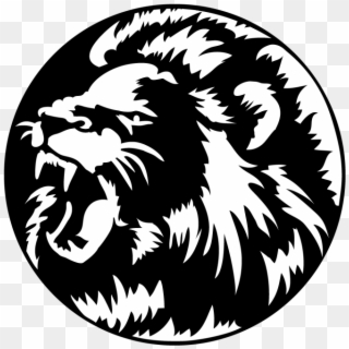 Lion Roaring - Lion Roar Vector Png Clipart