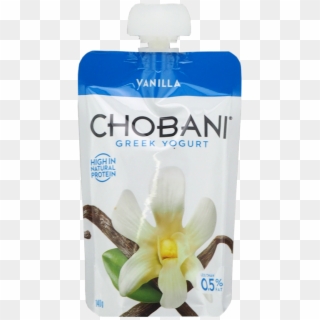 Picture Of Chobani Greek Yoghurt Vanilla 140g - Chobani Greek Yogurt Clipart