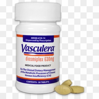 Vasculera® Is A Prescription Medical Food Product For - Prescription Drug Clipart