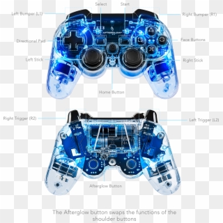 Afterglow Pc And Ps3 Controller Clipart
