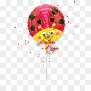 Birthday Party Ladybug Balloon (1068x1280), Png Download - Balloon Clipart