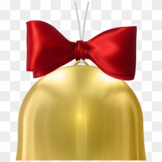 Christmas Bell Clipart Golden - Silver Jingle Bells Transparent - Png Download
