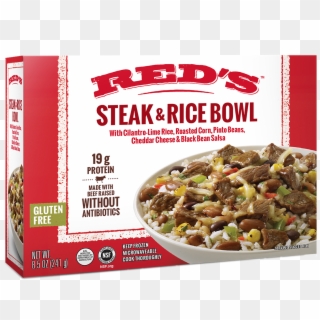 Reds Steak And Rice Bowl Clipart