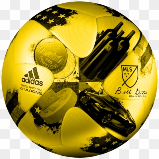 Gold Ball Png - Adidas Mls Ball 2017 Clipart