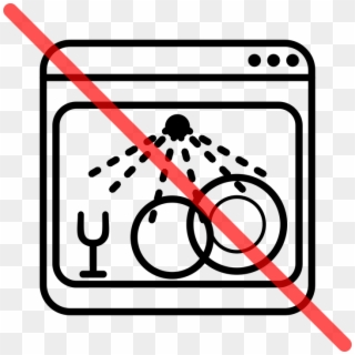 Simbolo Lavabile In Lavastoviglie Clipart