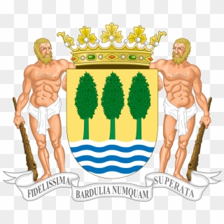 Coat Of Arms Of Gipuzkoa - Coat Of Arms Supporters Human Clipart