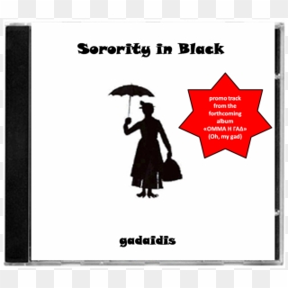 Https - //sororityinblack - Bandcamp - Com/track/gadaidis - Mary Poppins Silhouette Clipart
