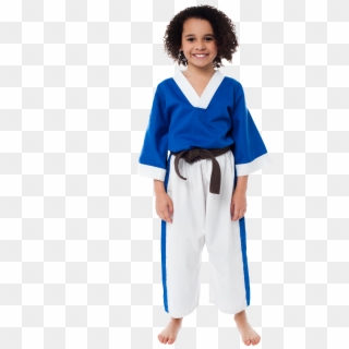 Karate Girl - Taekwondo Clipart