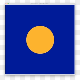 Full Orange Moon - Circle Clipart