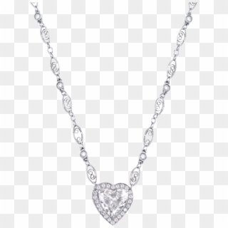 Clipart Freeuse Library Heart Shape Pendant With Diamond - Aria Necklace Tiffany And Co - Png Download