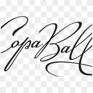 Copaball - Calligraphy Clipart
