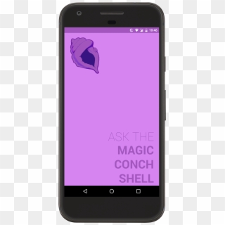 Latest Magic Conch Shell With Admob Banner &amp - Android Phone Shell Png Clipart