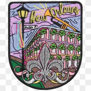 New Orleans Sticker Patch - New Orleans Sticker Clipart