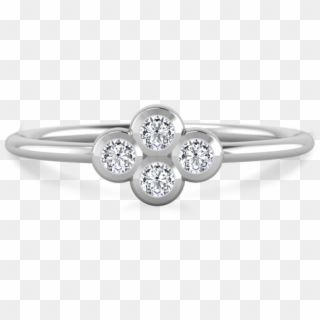 Dixie Diamond Silver Ring - Pre-engagement Ring Clipart