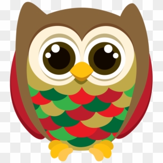 Christmas Clipart, Christmas Owls, Christmas Images, - Christmas Owl Png Transparent Png