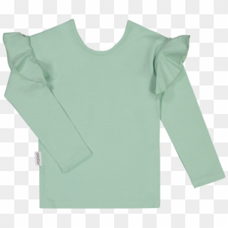 Frilla Shirt, Green Vine - Blouse Clipart