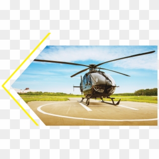 Ample For Trailer Truck Parking Area - Helipad Helicopter Clipart