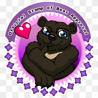 Official Stamp Of Bear Approval - Carlas Dreams Logo Clipart